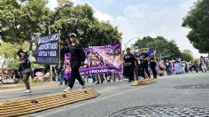 Marchan decenas de mujeres por el "Día de Muertas", en protesta contra feminicidios