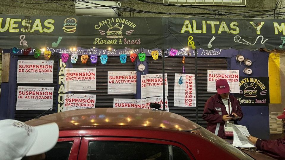 Cierre de locales por venta ilegal de alcohol en Iztapalapa