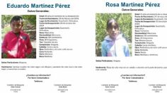 Buscan a Eduardo y Rosa: desaparecen hermanos en Chihuahua, ofrecen 200 mil pesos de recompensa