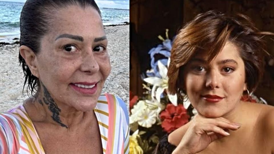 Alejandra Guzmán fue cambiando su aspecto con el paso del tiempo