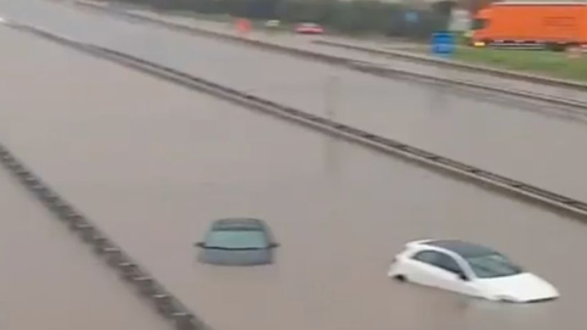 IMPACTANTES VIDEOS: lluvias de DANA dejan aeropuertos, centros comerciales y calles inundadas en Barcelona