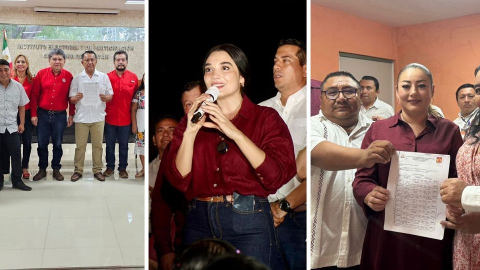 Candidatos de las elecciones extraordinarias en YUcatán