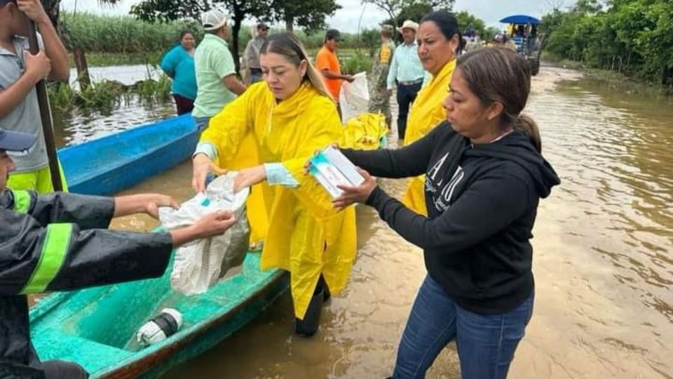 Ayuda humanitaria en Veracruz