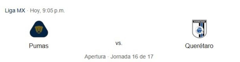 pumas vs queretaro en vivo partido de hoy