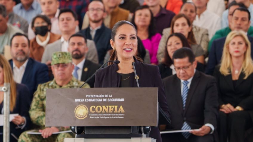 Libia Denisse presenta CONFIA, la nueva estrategia de seguridad para Guanajuato