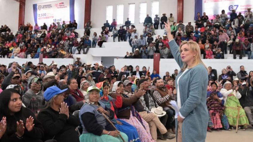 Maru Campos reafirma su compromiso con las familias del municipio de Balleza a través del programa “Juntos por la Sierra Tarahumara”