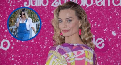 Margot Robbie se luce con su primer look después del nacimiento de su bebé, la clave está en la comodidad