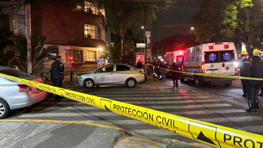 Muere motociclista arrollado en la esquina de Eugenia y Anaxágoras, en la Narvarte