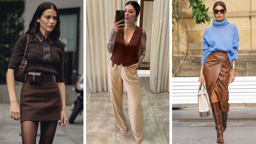 Cinco maneras elegantes de usar el color marrón chocolate este otoño e invierno, según expertos en moda