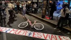 Se manifiestan ciclistas contra violencia vial en CDMX