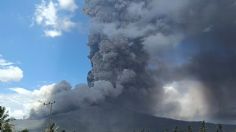 IMPACTANTE VIDEO: momento exacto que volcán Lewotobi Laki Laki hace erupción