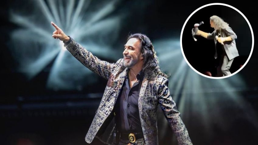 ¿A dónde vamos a parar? avientan ropa íntima a Marco Antonio Solís y esta fue su reacción: VIDEO