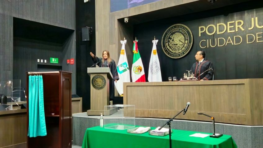 Yohana Ayala rinde protesta como nueva integrante de Sala Constitucional del PJCDMX