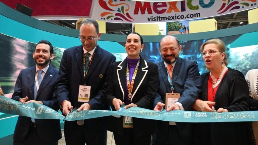 El Tren Maya toma presencia en la feria “World Travel Market 2024”