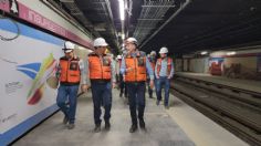 Avanzan trabajos en línea 1 del Metro CDMX