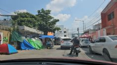 Habitantes de Tuxtla Gutiérrez afectados por el flujo migratorio, piden reubicación de los extranjeros 