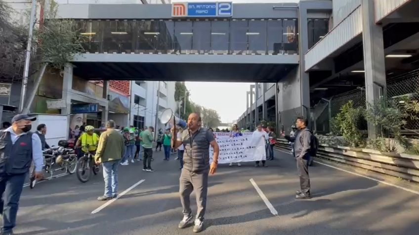 Marchas y manifestaciones HOY: trabajadores de escuelas colapsan Tlalpan | ALTERNATIVAS