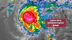 Rafael es tormenta tropical HOY y podría formar trombas marinas | TRAYECTORIA