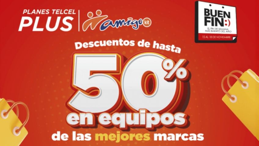 Telcel se suma a El Buen Fin con descuentos de hasta el 50 por ciento en celulares