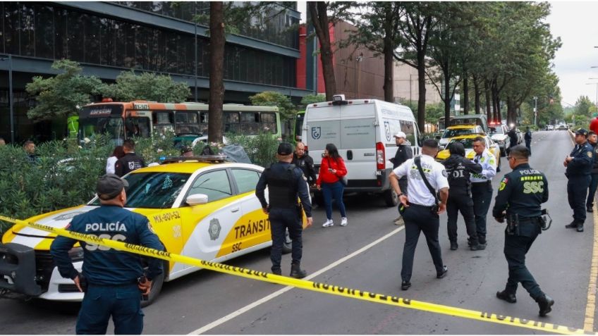 Hombre se desvanece y muere a plena luz del día en la Cuauhtémoc, CDMX