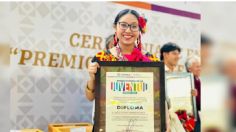 Azul Sicarú Morales Cruz, joven zapoteca recibe Premio Estatal de la Juventud