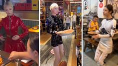 Meseras de un restaurante en China se vuelven viral por atender como robot