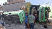 Foto ilustrativa de la nota titulada: Captan en VIDEO el momento exacto de la volcadura de un autobús en Tlalnepantla que dejó 20 lesionados