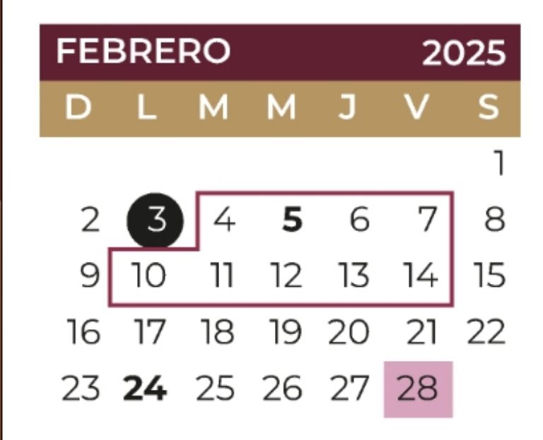 calendario sep