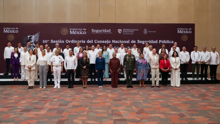 Realizan 50 Sesión Ordinaria del Consejo Nacional de Seguridad 