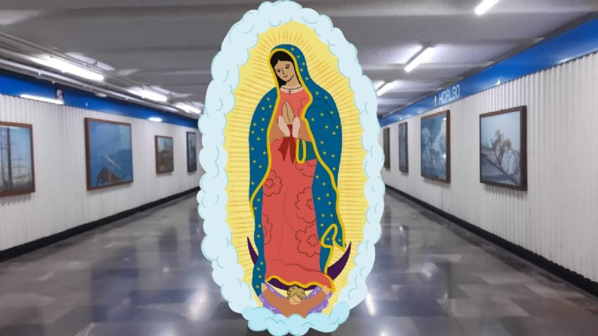 El milagro del Metro, así fue el día que La Virgen de Guadalupe se apareció en la estación Hidalgo