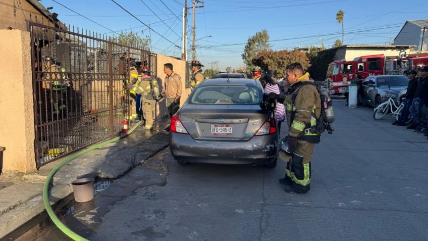 Incendio en Tijuana cobra la vida de 2 adolescentes en su vivienda