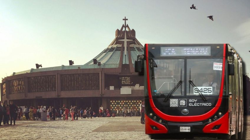 Estaciones del Metrobús que no tendrán servicio este 11 y 12 de diciembre por el día de la Virgen