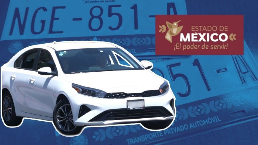 Reemplacamiento Edomex: retirarán autos que no cuenten con placas actualizadas en 2025