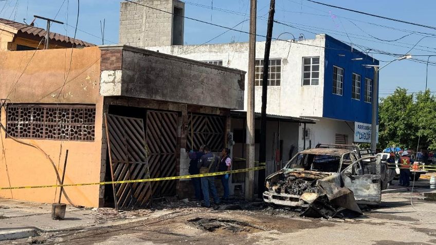 Fallece joven víctima de explosión de línea de gas en Tamaulipas