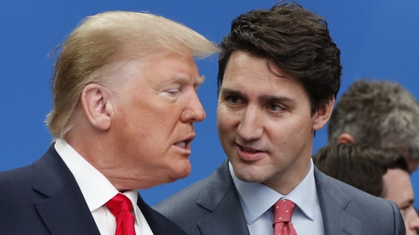 Donald Trump sube de tono las burlas contra Justin Trudeau y tensa la relación EU-Canadá