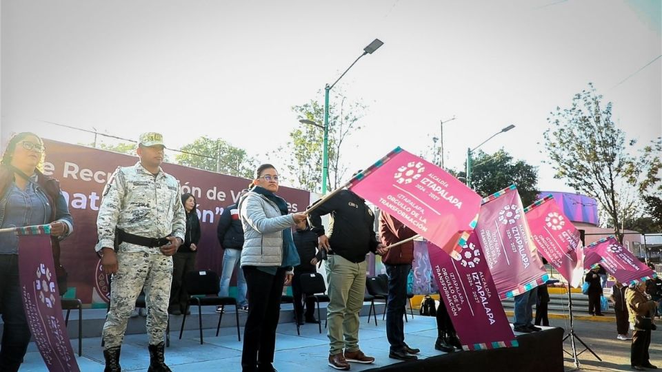 'Estos operativos requieren del acompañamiento de la población; queremos dejar sembrada la participación ciudadana, y con esto enraizar que podemos más las y los vecinos organizados que la delincuencia', dijo