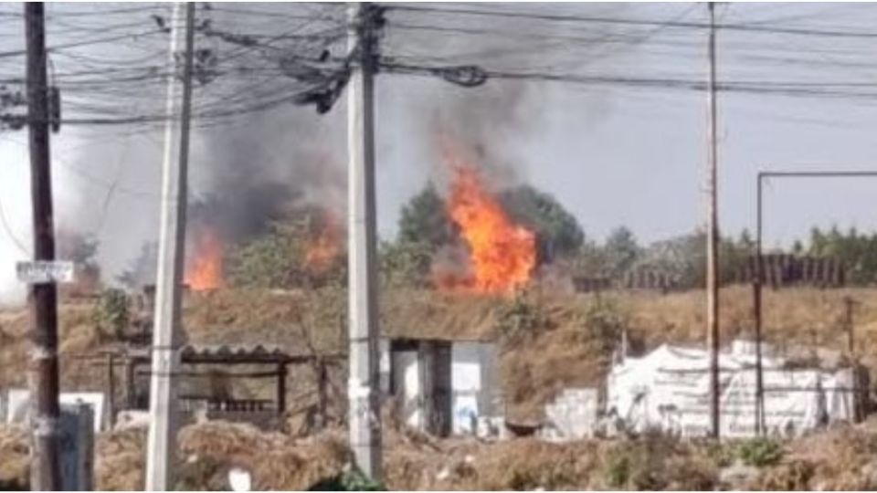 Cuerpos de emergencia se han movilizado hasta el área mexiquense