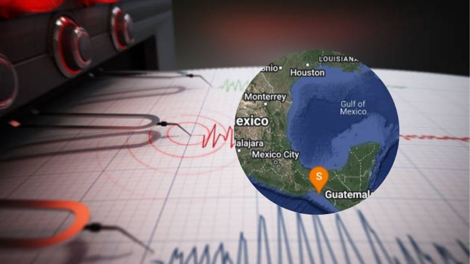 El sismo se registró a las 2:00 de la tarde en punto