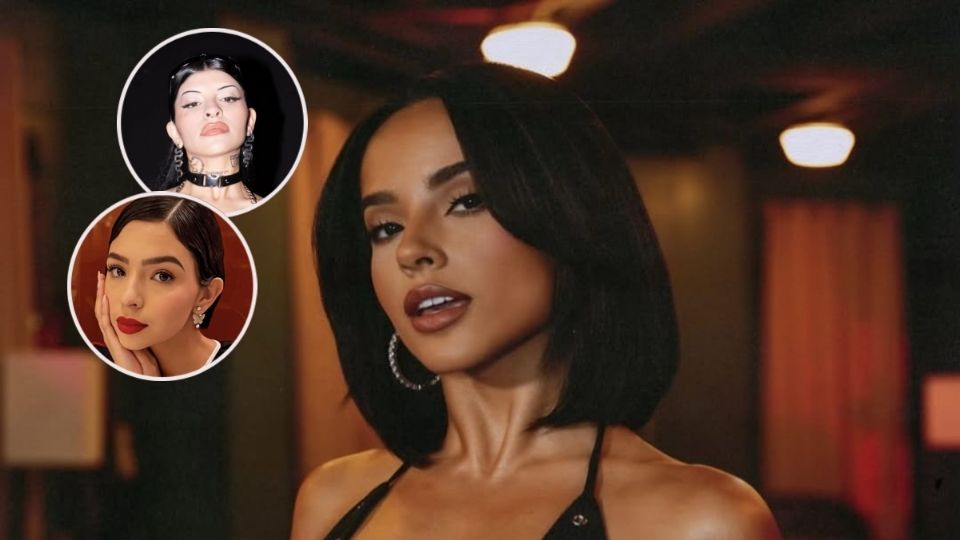 Becky G le mostró su apoyo a Cazzu tras compartir el escenario con Ángela Aguilar