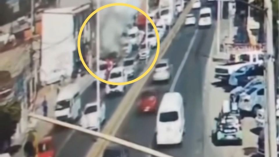 Los hechos se registraron la tarde de este martes en la carretera federal México-Pachuca.