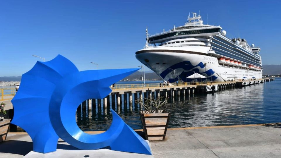 Manzanillo es uno de los puertos más visitados por cruceros internacionales.