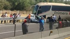 Choque múltiple en el Circuito Exterior Mexiquense deja varias personas heridas y provoca caos vial