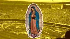 La Virgen de Guadalupe en el Estadio Azteca que fue bendecida por Juan Pablo II, ¿hace milagros a los jugadores?