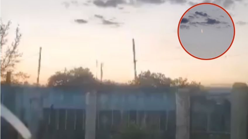 Captan caída de objeto misterioso del cielo desatando varias teorías en Zacatlán, Puebla | VIDEO