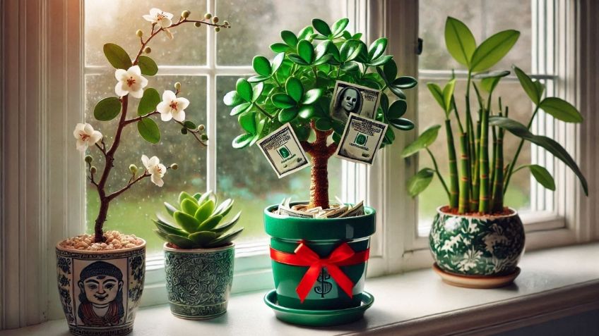 Plantas para atraer abundancia y prosperidad en tu hogar en 2025, según el Feng Shui