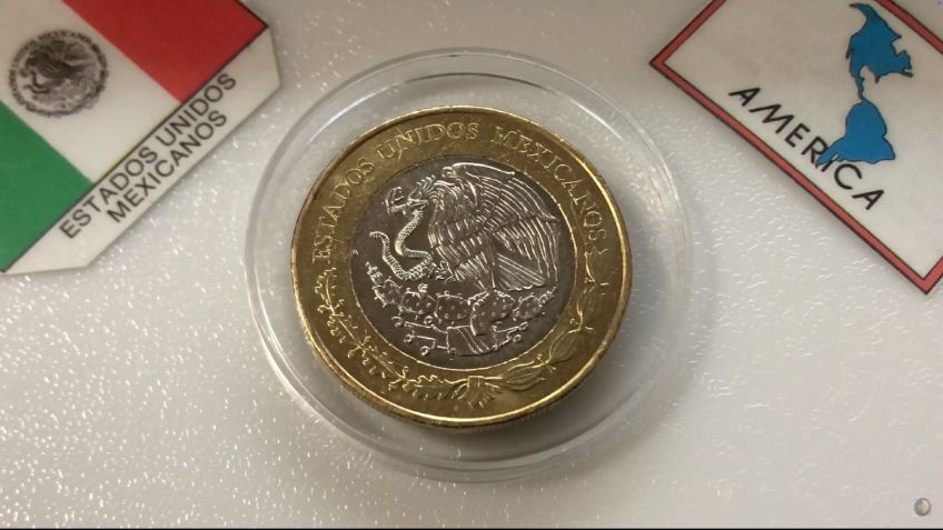 El par de monedas conmemorativas de 20 pesos que valen más de 250,000 en Mercado Libre