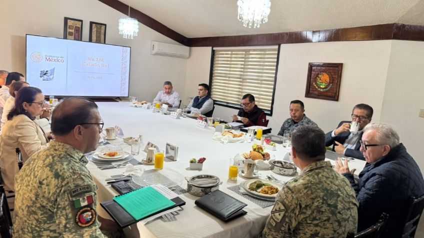 Cada día de lunes a domingo, se lleva a cabo en Sinaloa la Mesa de Construcción de La Paz: Rocha Moya