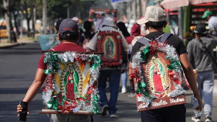 Basílica de Guadalupe a la mitad de su capacidad