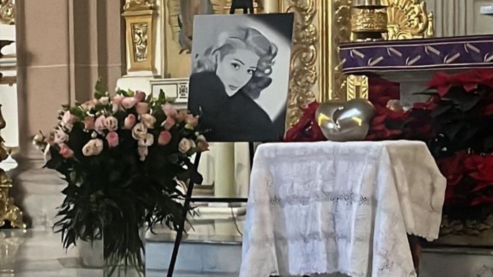 Ayer se realizó la misa de la gran diva del Cine de Oro.