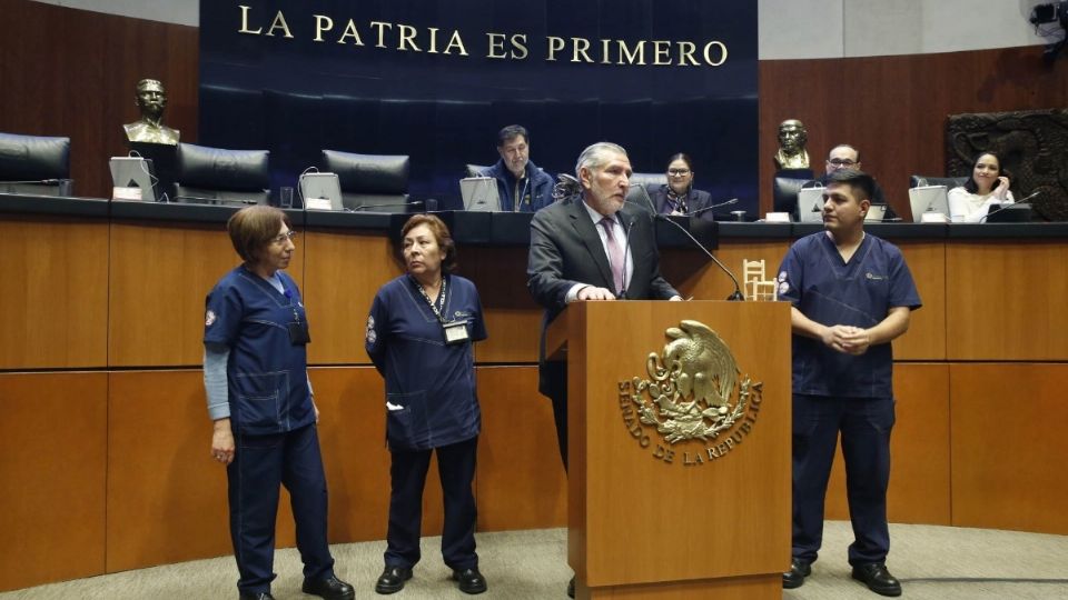 Plantean en Senado contratación formal de trabajadores de limpieza